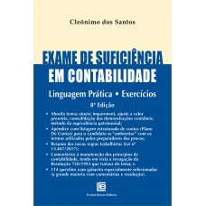 EXAME DE SUFICIÊNCIA EM CONTABILIDADE