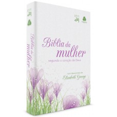 Bíblia da mulher segundo o coração de Deus - Tulipa roxa