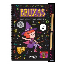 Bruxas - raspe, descubra e desenhe Bruxas - raspe, descubra e desenhe
