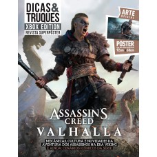 Assassins Creed Valhalla - Superpôster Dicas e Truques Xbox Edition Assassins Creed Valhalla - Superpôster Dicas e Truques Xbox Edition