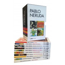 Caixa especial Pablo Neruda - 10 volumes