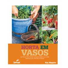 Horta em vasos