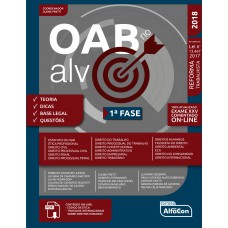 OAB no alvo - 1ª fase - 2018