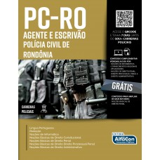 PC-RO - Agente e escrivão - Polícia Civil de Rondônia