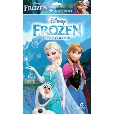 Frozen - Ler e colorir Quebra-cabeça