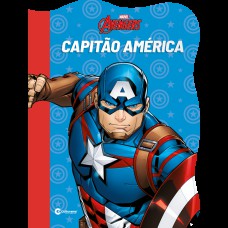 Livro Recortado Marvel Capitão América Livro Recortado Marvel Capitão América