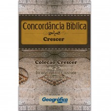 Coleção Crescer - Dicionário e concordância - Estampa