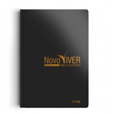 Bíblia Novo Viver - Semi luxo - Preta - NVI