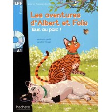 Albert et folio - tous au parc + cd audio - lff a1