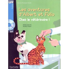 Albert et folio - chez le veterinaire + cd audio lff a1