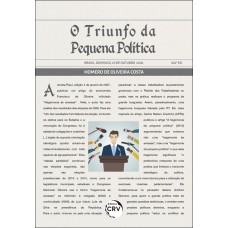 O triunfo da pequena política