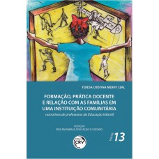 Formação, prática docente e relação com as famílias em uma instituição comunitária