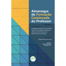 Almanaque de formação continuada do professor volume 1 coleção ciência aberta - volume 18