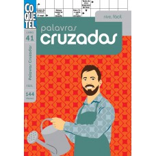 LIVRO COQUETEL PALAVRAS CRUZADAS FÁCIL 41