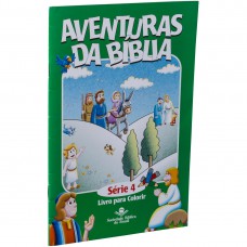 Série Aventuras da Bíblia - Série 4 - Livro para colorir