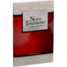 Novo Testamento Letra Gigante - Capa vermelho