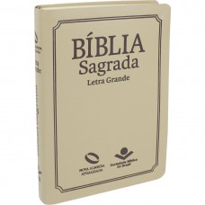 Bíblia Sagrada Letra Grande com índice - Capa Couro sintético