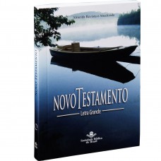 Novo Testamento Letra Grande - Capa ilustrada Barco