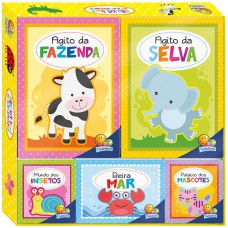 Meu Kit 5 em 1 - Fácil de Aprender: Animais Meu Kit 5 em 1 - Fácil de Aprender: Animais