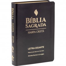 Bíblia Sagrada ARC Letra Gigante com Harpa Cristã