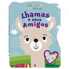 Colorindo meu mundo: Lhamas e seus Amigos