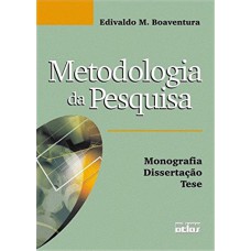 Metodologia Da Pesquisa: Monografia, Dissertação, Tese Metodologia Da Pesquisa: Monografia, Dissertação, Tese