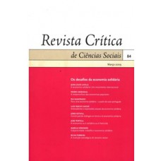 Revista crítica de ciências sociais