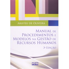 Manual De Procedimentos E Modelos Na Gestão De Recursos Humanos