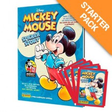 álbum mickey 90 anos (capa dura) com 12 envelopes