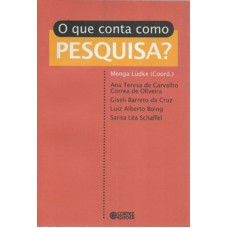 O que conta como pesquisa?