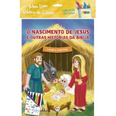 Meu livro bíblico para colorir - O nascimento de Jesus Meu livro bíblico para colorir - O nascimento de Jesus
