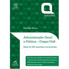 Administração Geral E Pública - Questões Comentadas - Cespe/Unb