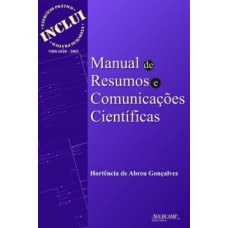 Manual de resumos e comunicações científicas