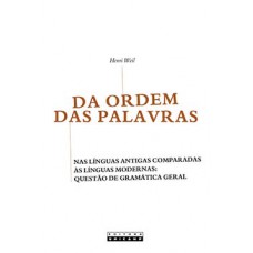 Da ordem das palavras