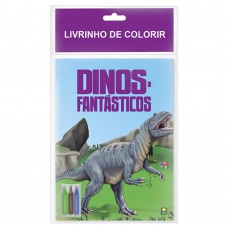 Livrinho de Colorir: Dinos-Fantásticos