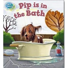 Pip is in the bath