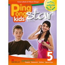 Ping Pong Kids Star Ed. Student''''s Book W/Multi-Rom/Web Code-5