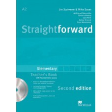 Straightforward 2nd Edit. Teacher''''s Book W/Resource CD-Elem.