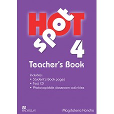 Hot Spot Teacher''''s Book W/Test CD-4