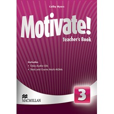 Motivate! Teacher''''s Book W/Audio CD+Tests/Exam. Multi Roms-3