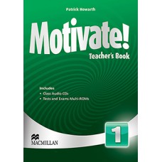 Motivate! Teacher''''s Book W/Audio CD+Tests/Exam. Multi Roms-1
