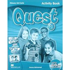 Quest Activity Book Pack W/CD-Rom/Audio CD Songs/Gr Diary-6