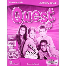 Quest Activity Book Pack W/CD-Rom/Audio CD Songs/Gr Diary-5