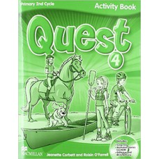 Quest Activity Book Pack W/CD-Rom/Audio CD Songs/Gr Diary-4