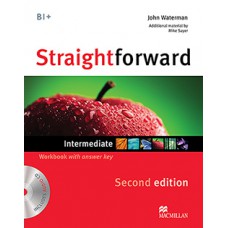 Straightforward 2nd Edit. Workbook W/Audio CD-Int. (W/Key)