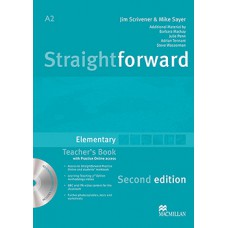 Straightforward 2nd Edit. Teacher''''s Book W/Resource CD-Elem.