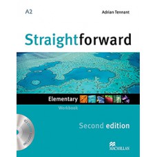 Straightforward 2nd Edit. Workbook W/Audio CD-Elem. (No/Key)