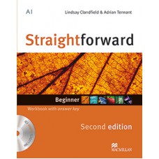 Straightforward 2nd Edit. Workbook W/Audio CD-Beg. (W/Key)