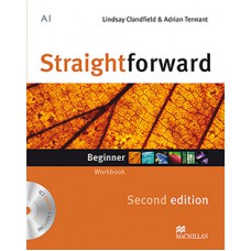 Straightforward 2nd Edit. Workbook W/Audio CD-Beg. (No/Key)