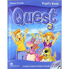 Quest Pupil''''s Book Pack W/CD-Rom/Audio CD Songs/Key Bklt-2